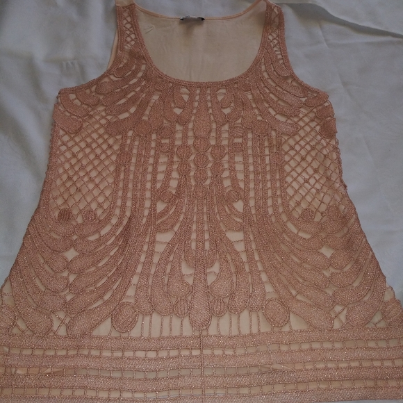 SALE 3 FOR $18 Express crochet top - Picture 3 of 4